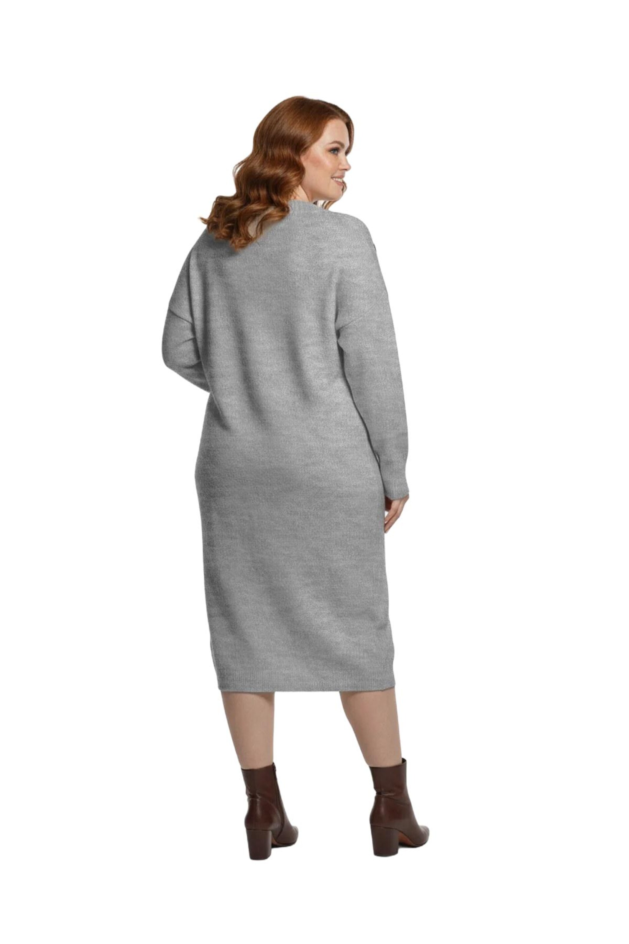Shape Of You Kleid in Grau