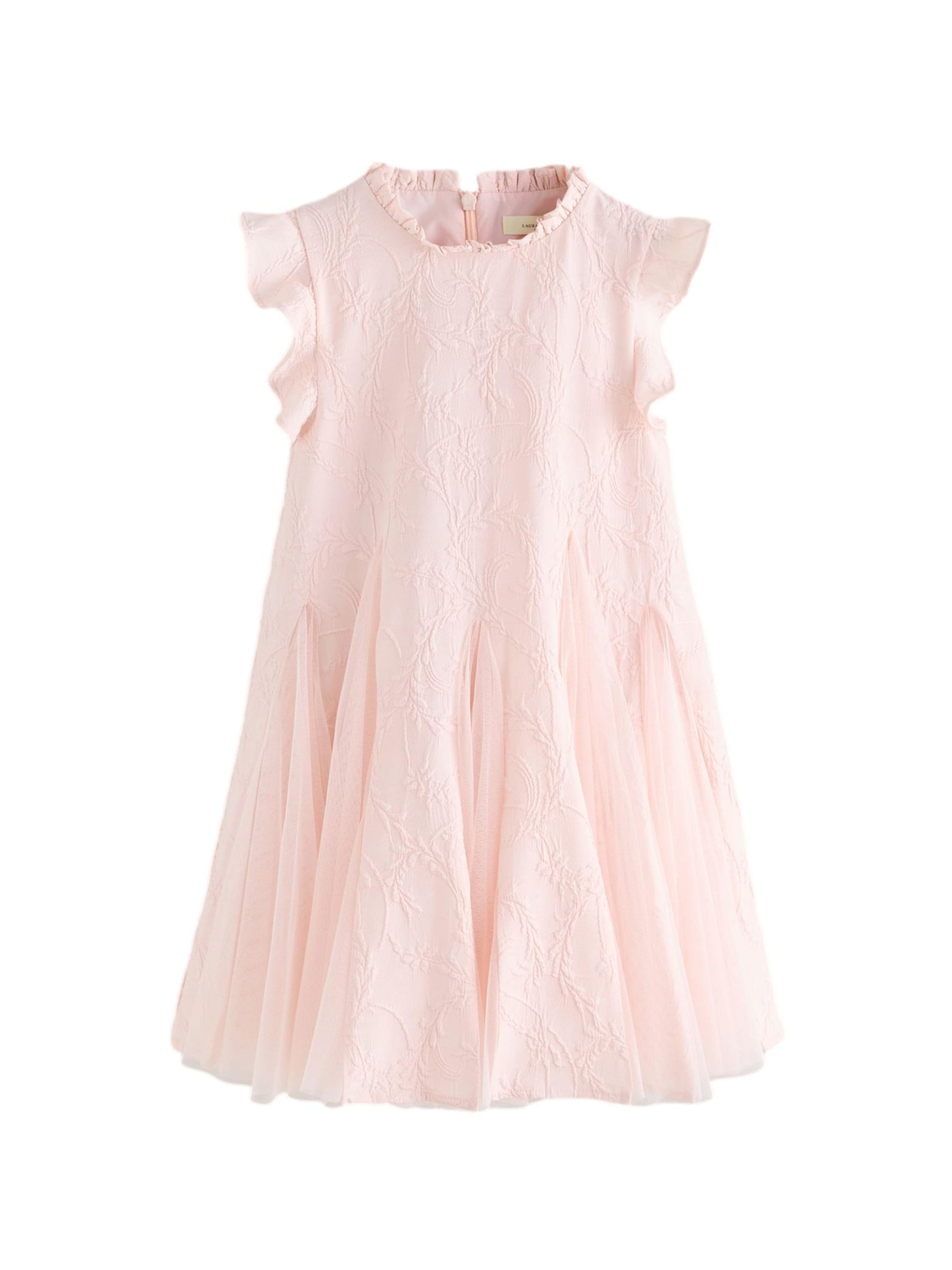 LAURA ASHLEY Jurk in Roze: voorkant