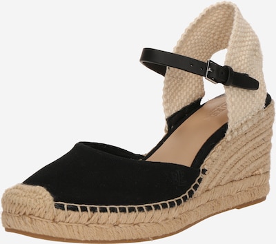 Lauren Ralph Lauren Remmiavokkaat 'ROBBY' värissä beige / musta, Tuotenäkymä