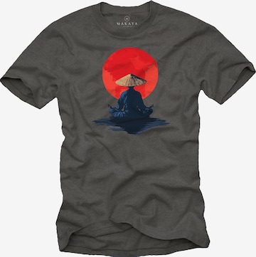 MAKAYA Shirt in Grey: front