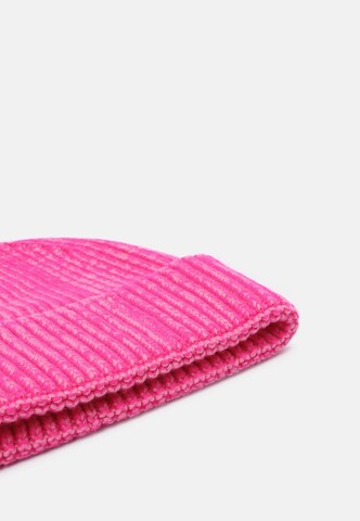 Unio Hamburg Beanie 'Mika Stone Washed' in Pink