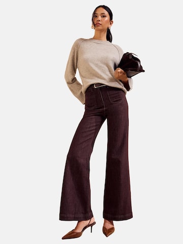 Pull-over Friends Like These en beige : devant
