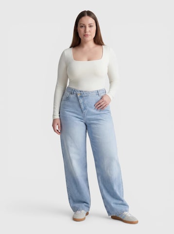 Wide leg Jeans de la CITA MAASS pe albastru