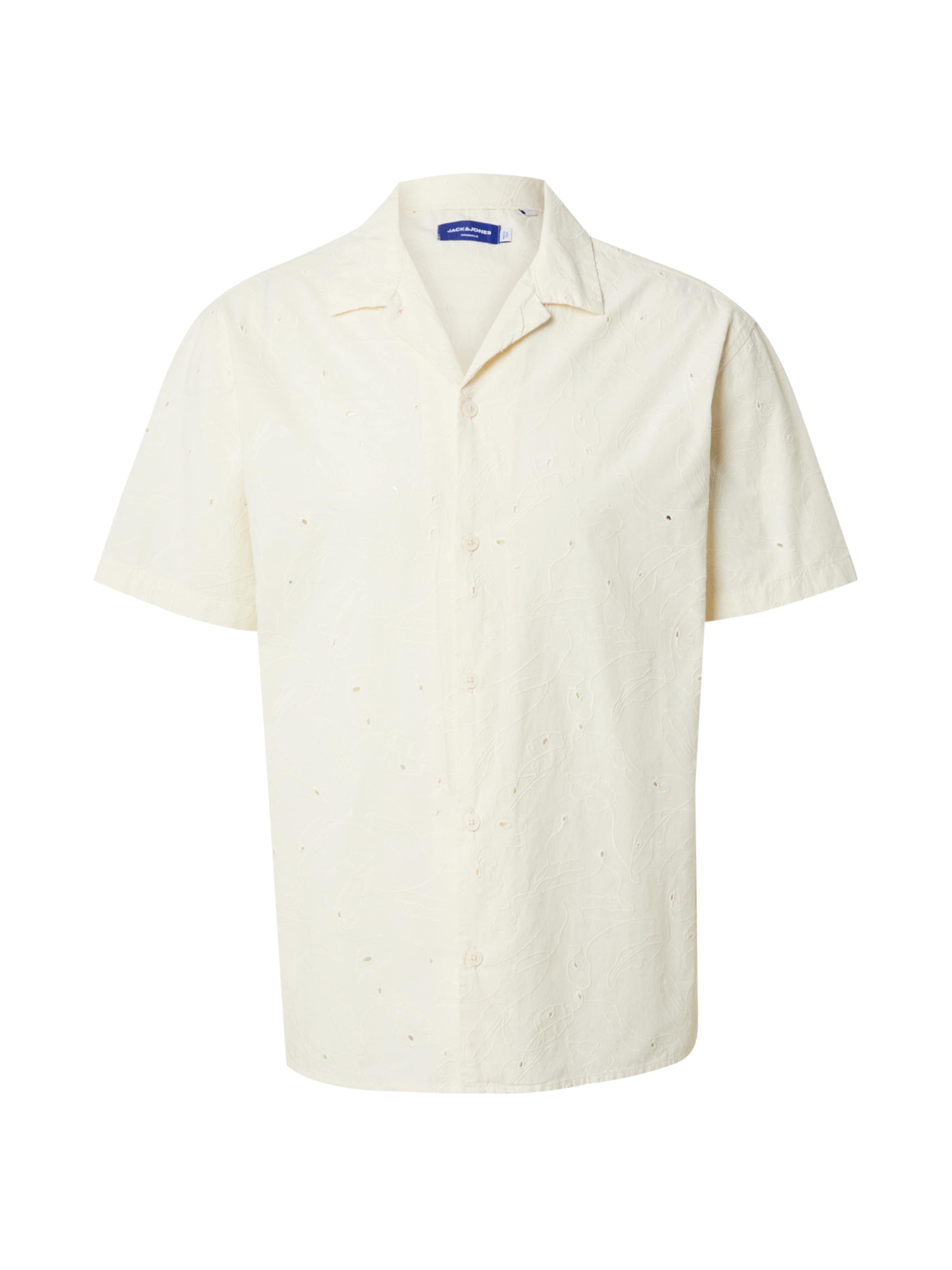 JACK & JONES Πουκάμισο σε λευκό μαλλιού, Άποψη προϊόντος