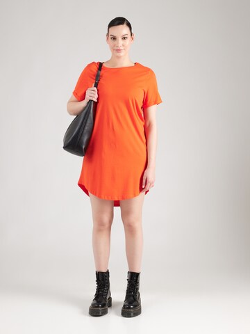 Abito 'CARMAY' di ONLY Carmakoma in rosso: frontale