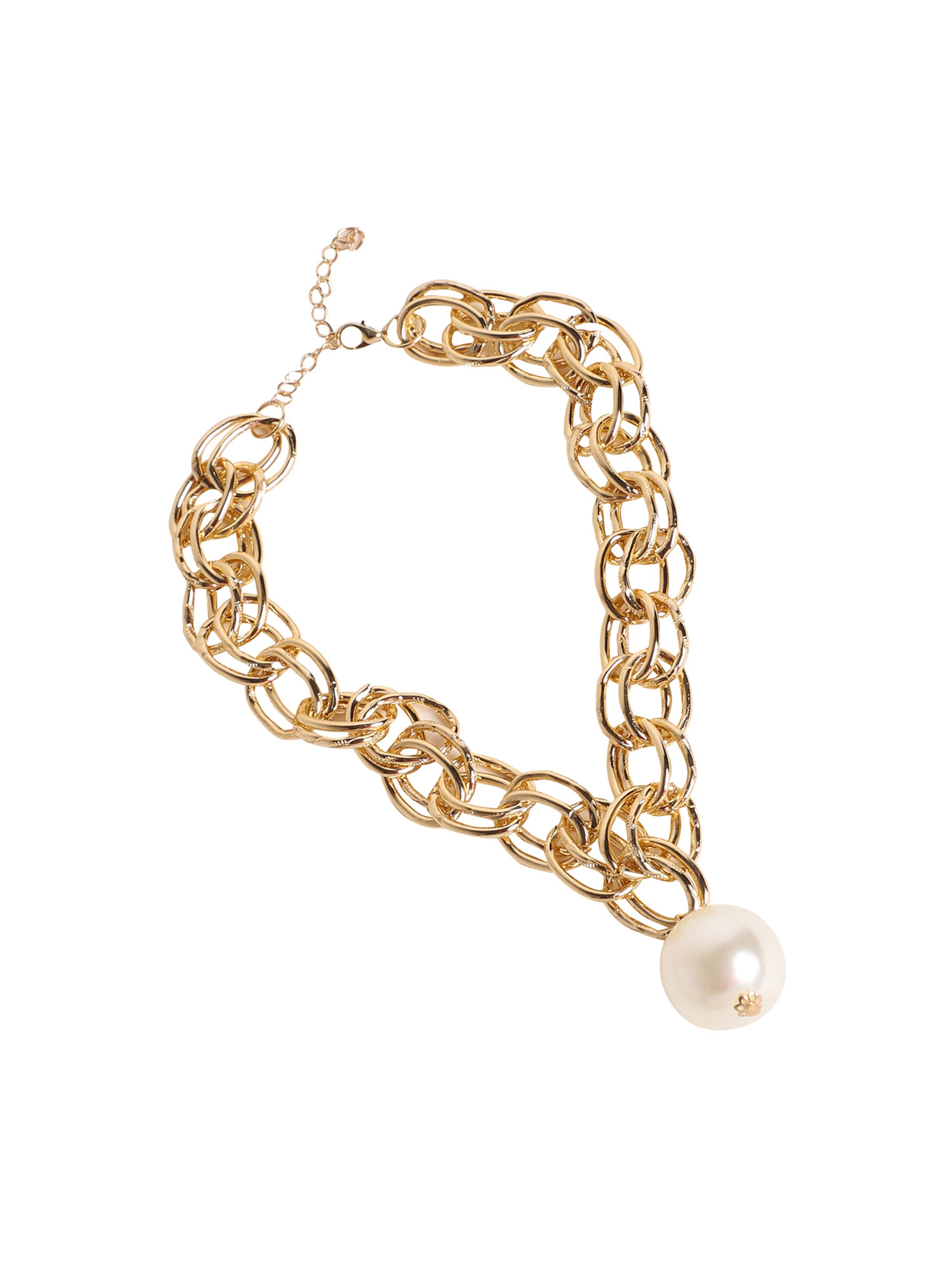 SOHI Łańcuszek ' Pooga ' w kolorze złoty: przód