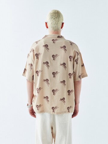 VAMOS CLO Comfort fit Overhemd 'Huntsville' in Beige