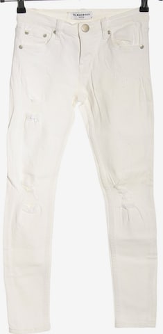 GLAMOROUS Skinny Jeans 25-26 in Weiß: predná strana