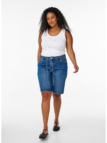 Haut 'Camila' Zizzi en blanc
