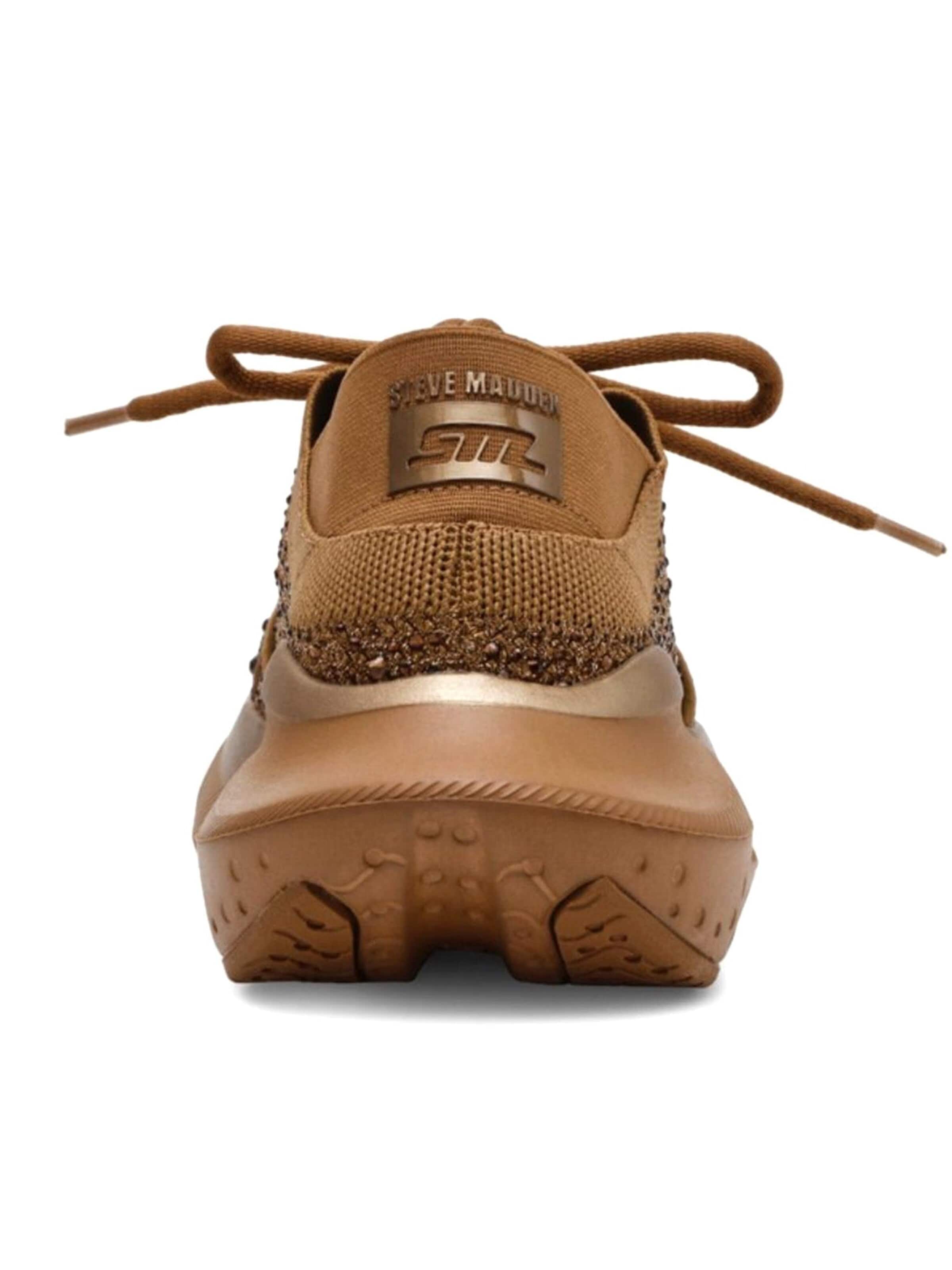 STEVE MADDEN Sneakersy niskie 'ELEVATE 3 BROWN / TAN' w kolorze brązowy