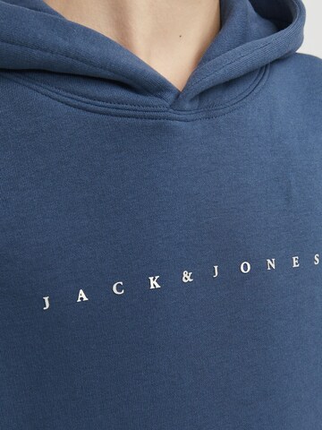 Jack & Jones Junior Sweatshirt 'Star' in Blau