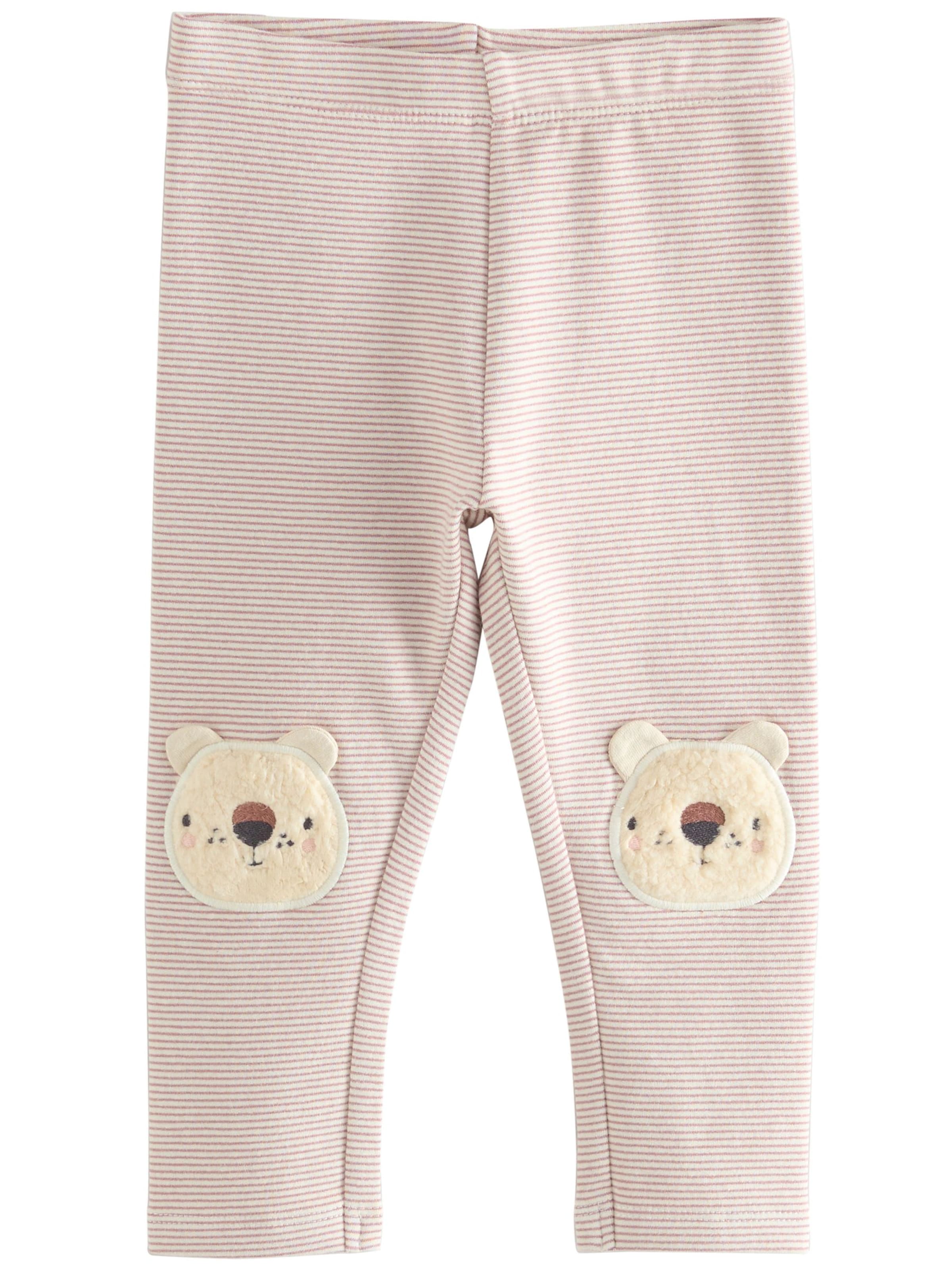 Next Skinny Leggings in Beige: front