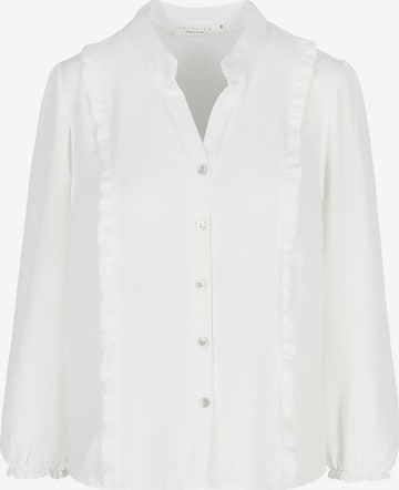 LolaLiza Blouse in White: front