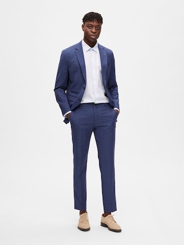 Slimfit Pantaloni con piega frontale 'Neil' di SELECTED HOMME in blu