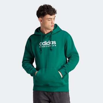 ADIDAS SPORTSWEAR Athletic Sweatshirt 'All Szn' in Green: front