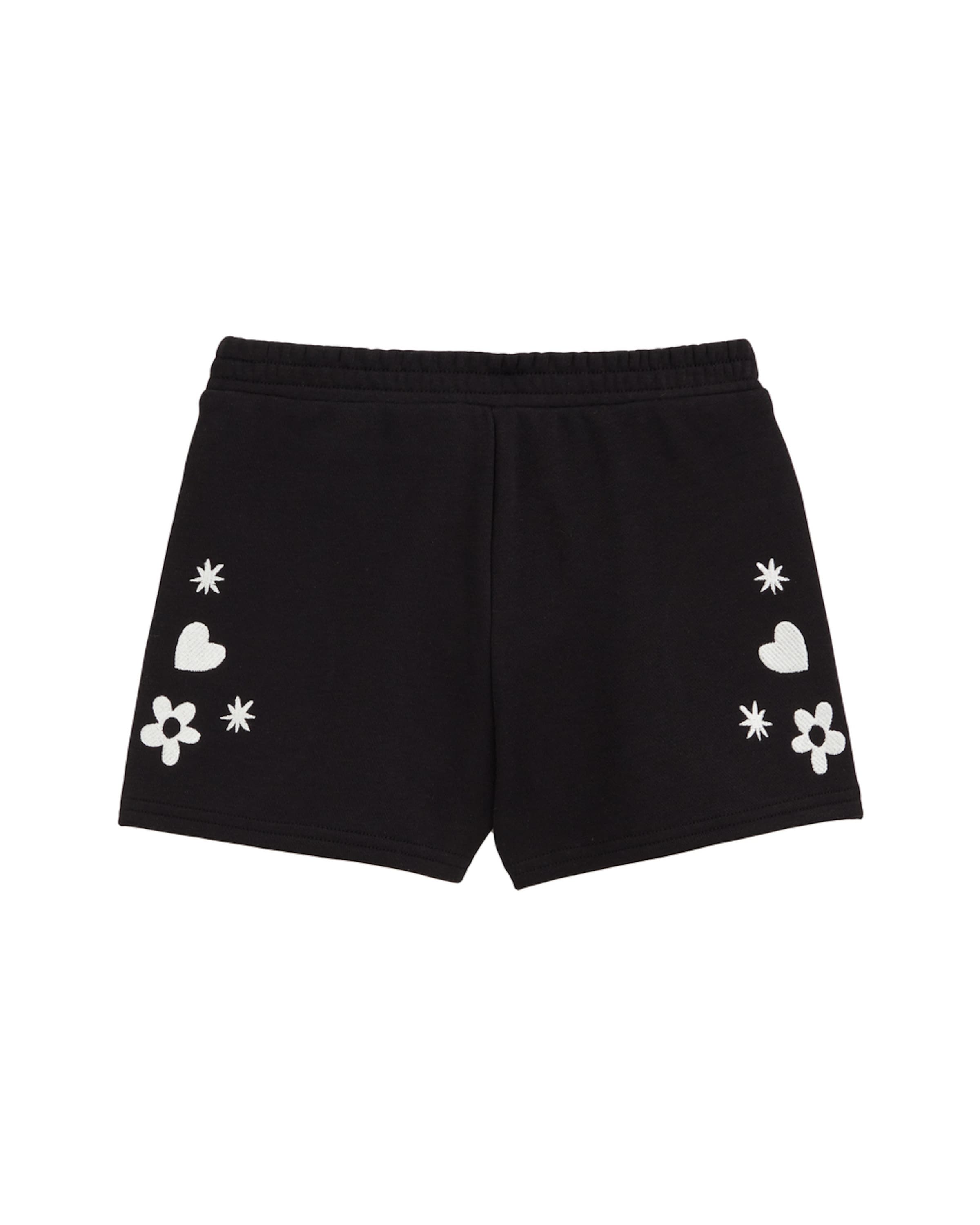 WE Fashion Normální Kalhoty – černá: přední strana