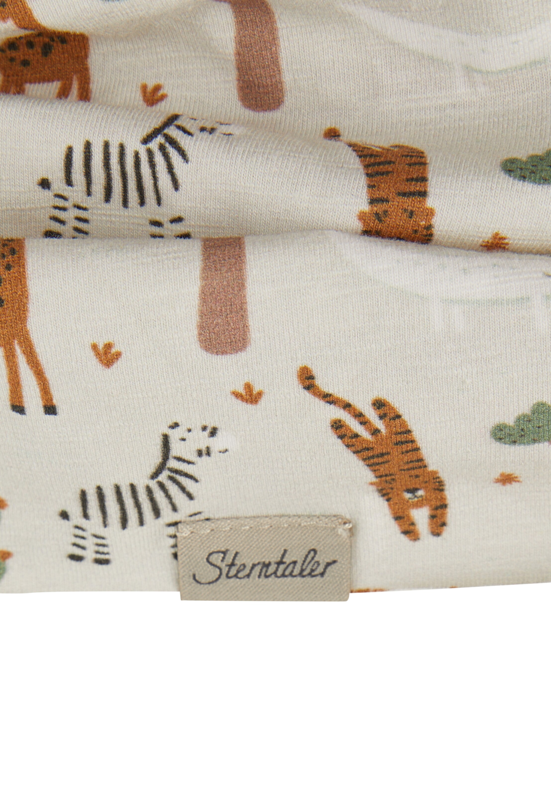 STERNTALER Scarf 'Safaritiere' in Grey