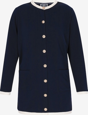 DreiMaster Maritim Πλεκτή ζακέτα σε μπλε: μπροστά