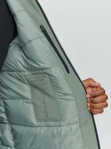 mazine Winterjacke ' Aden Puffer Jacket ' in Grün