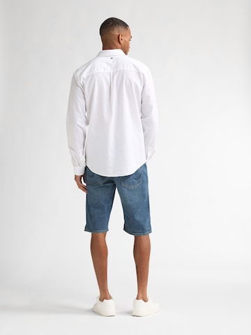 Petrol Industries Regular Fit Hemd 'Canyonero' in Weiß