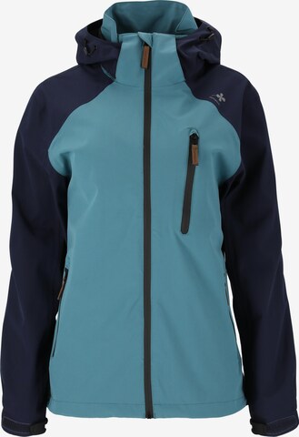 Gipfelglück Outdoor Jacket 'Annie' in Blue: front