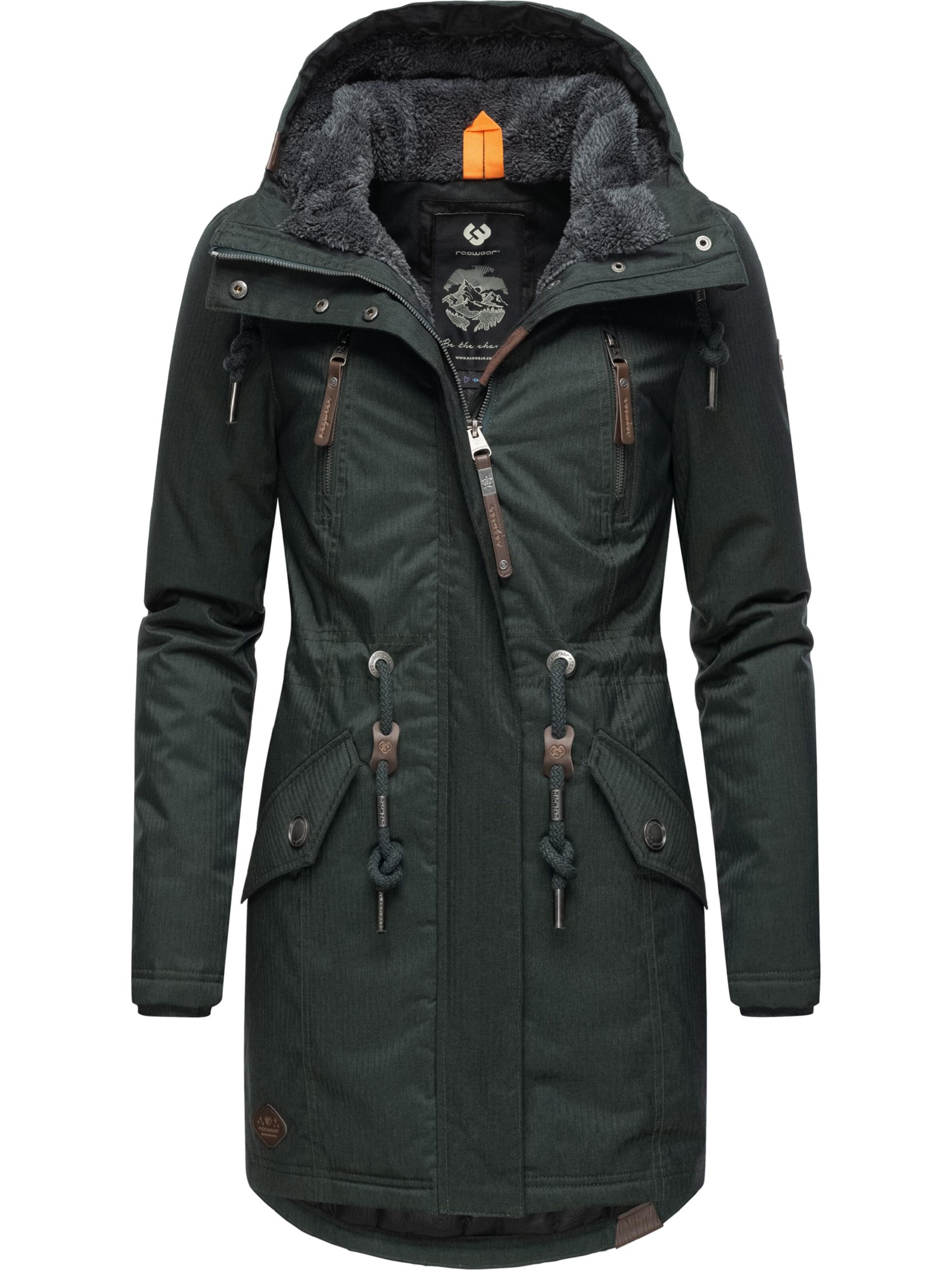 Ragwear Функциональное пальто 'Elsie' в Зеленый