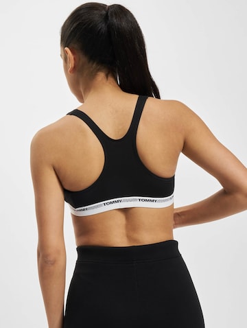 Tommy Jeans Bustier BH in Zwart