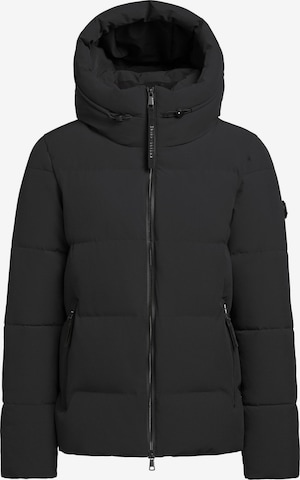 khujo Steppjacke ' Fanc2-YM ' in Schwarz: Vorderseite