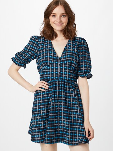 Robe-chemise 'MAGGIE' JDY en bleu : devant