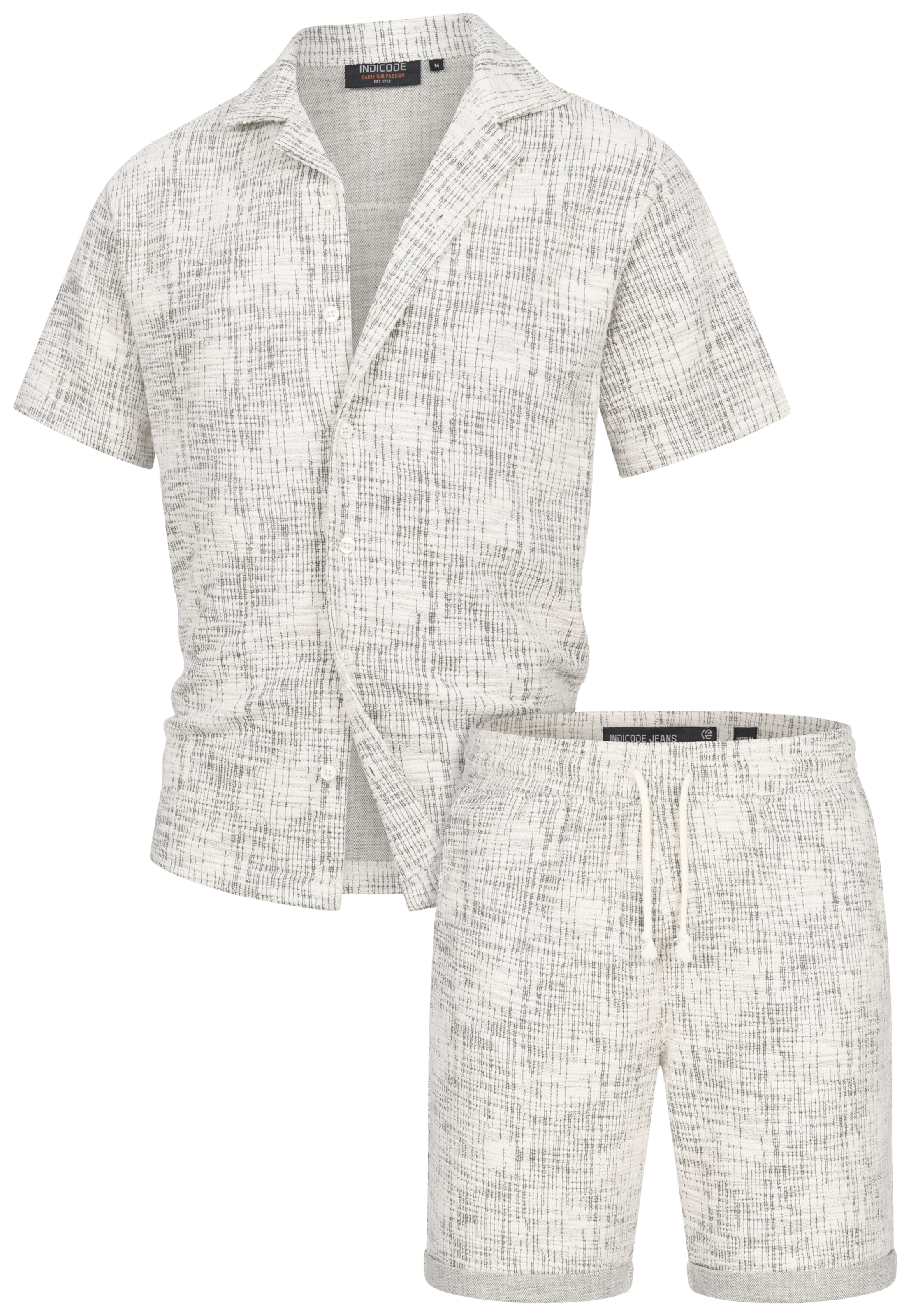 INDICODE JEANS Huispak 'Sofus' in Beige: voorkant