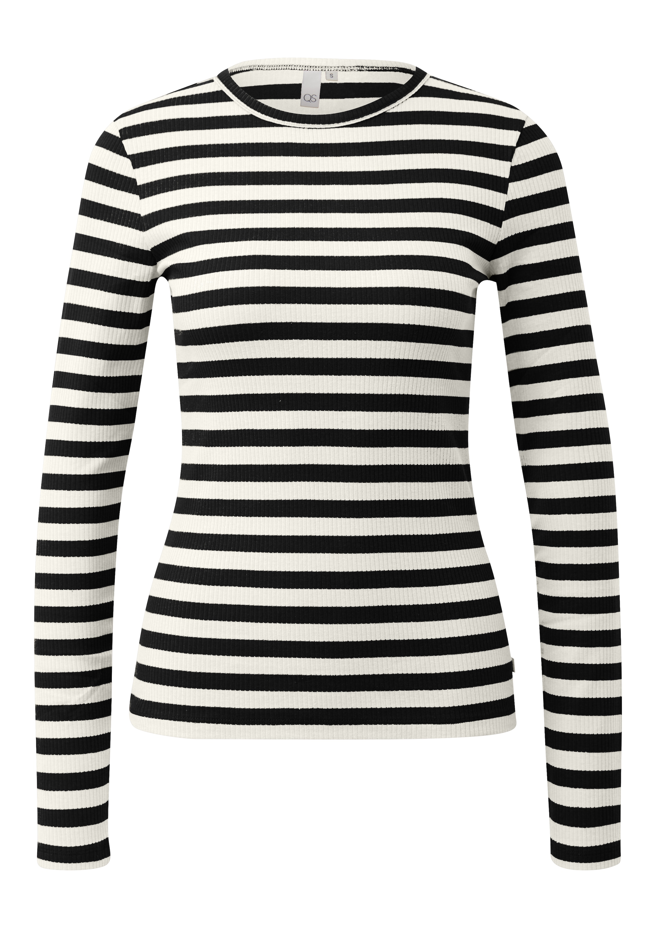 QS Shirt in Black: front