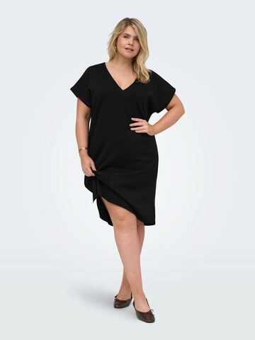 ONLY Carmakoma Obleka 'CARLISE' | črna barva: sprednja stran