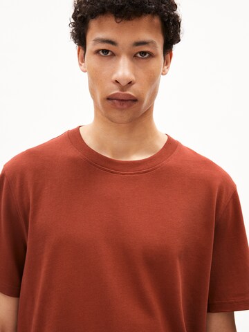 ARMEDANGELS Shirt 'Maarkos' in Rot