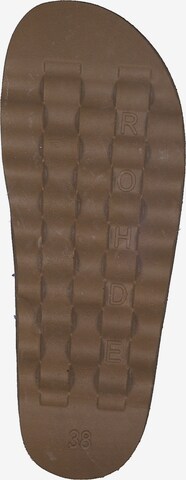 ROHDE Hausschuh in Beige