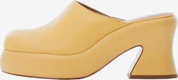 MANGO Mules 'zoe' in Yellow: front