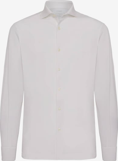 Boggi Milano Overhemd in de kleur Offwhite, Productweergave