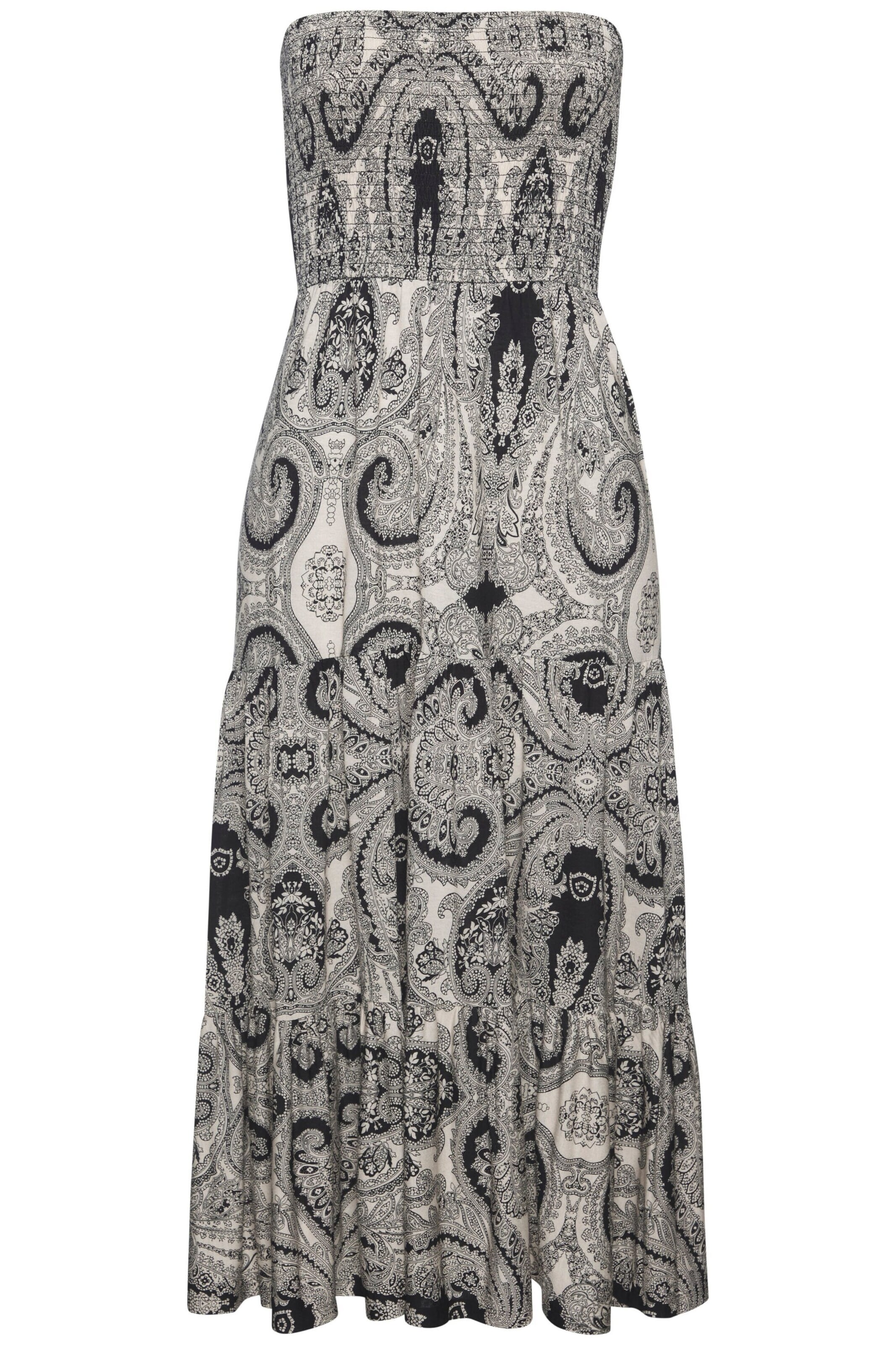 LASCANA Summer Dress in Black: front