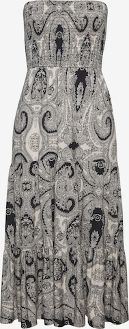 LASCANALjetna haljina - crna boja: prednji dio