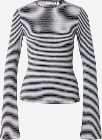 pilka WEEKDAY Marškinėliai: priekis