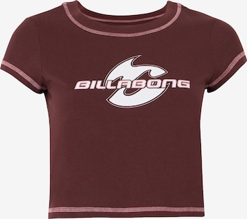ruda BILLABONG Marškinėliai 'SUPALOVE': priekis