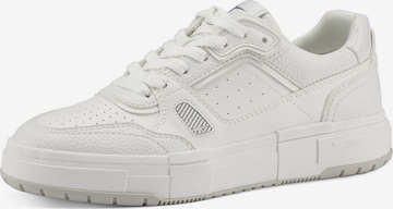 TAMARIS Sneakers low i hvit: forside