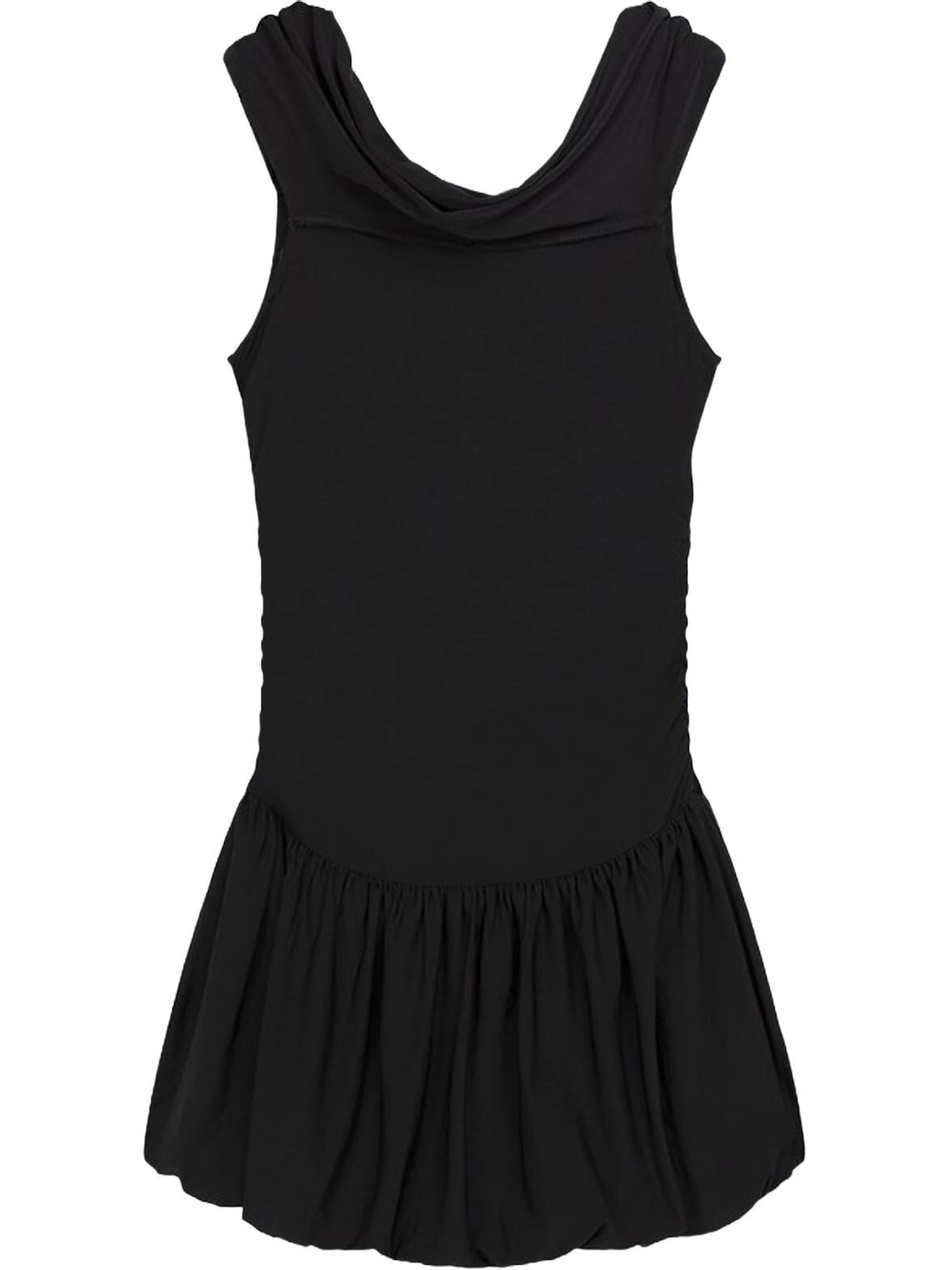 Abito 'Ärmelloses Kleid von LTB Jeans für Damen mit Drapierung am Halsausschnitt' di LTB Jeans in nero