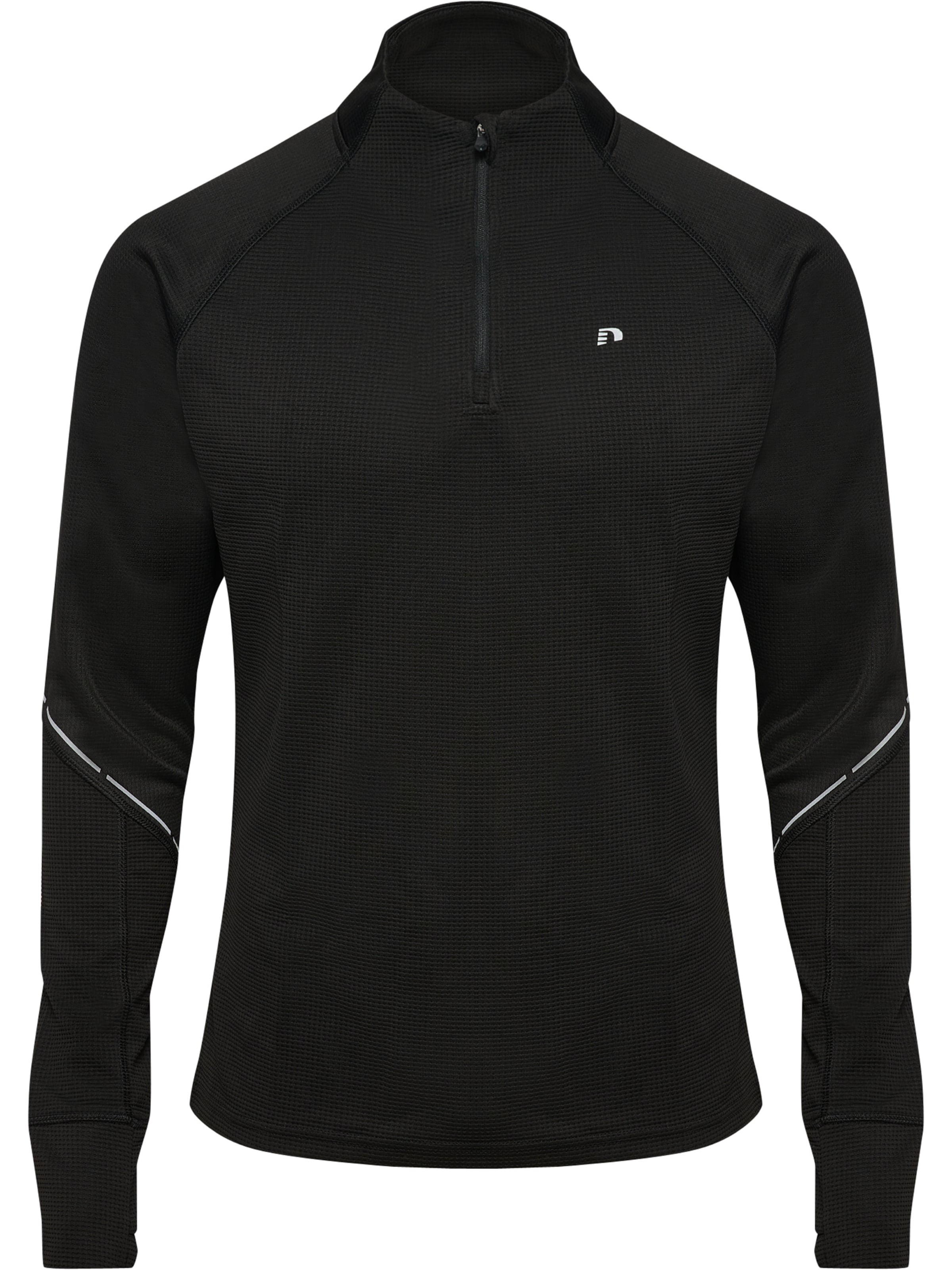 Newline Functioneel shirt 'Power' in Zwart: voorkant