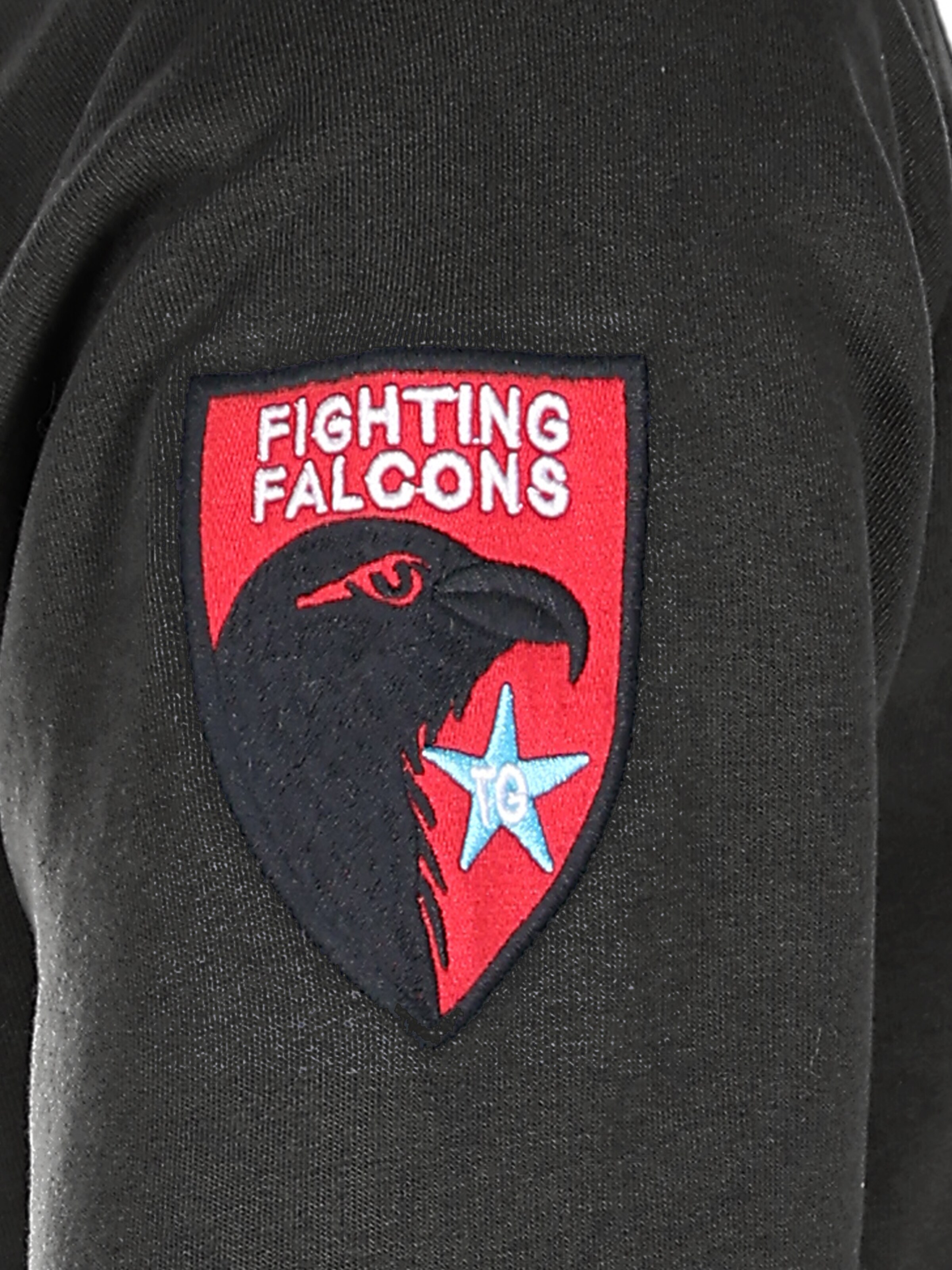 TOP GUN Sweater 'Defender' in Grey