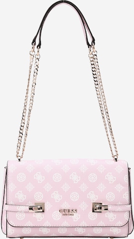 GUESS Shoulder Bag 'LORALEE' in Pink: front