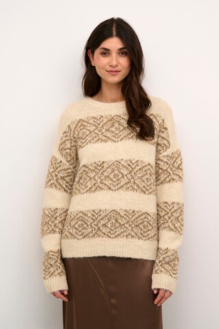 CULTURE Pullover 'Iona' i beige: forside
