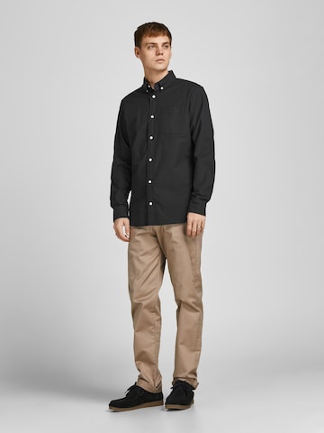 JACK & JONES - Ajuste regular Camisa 'Brook' en negro