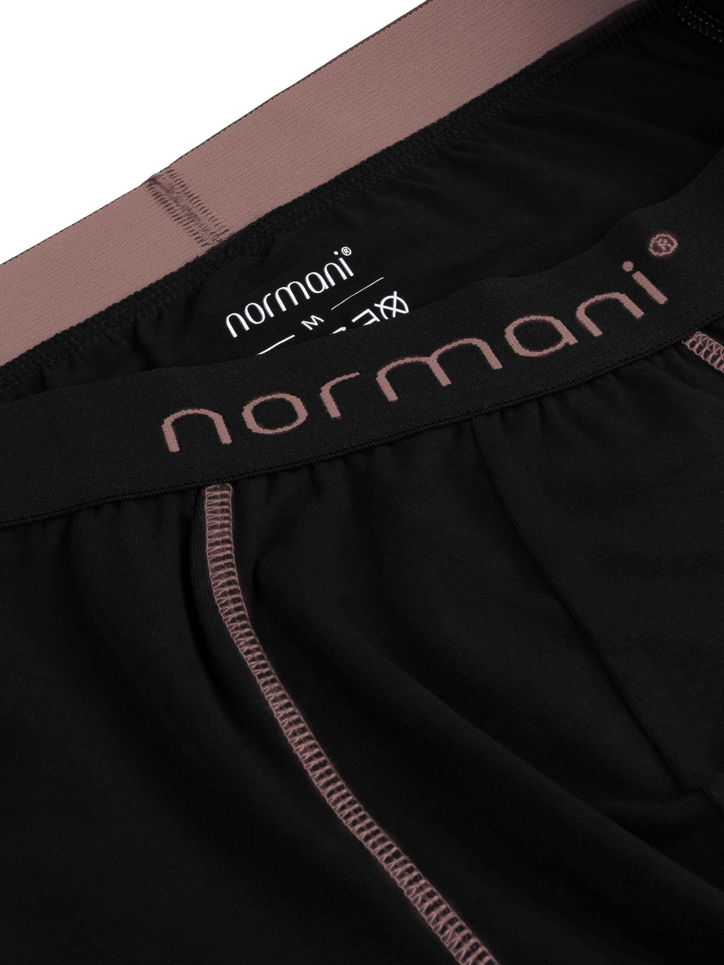 Boxers normani en noir