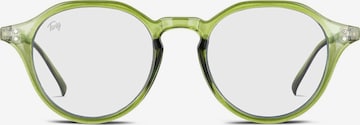 Occhiali 'Langevin BlueLight' di TWIG Concept Milano in verde: frontale