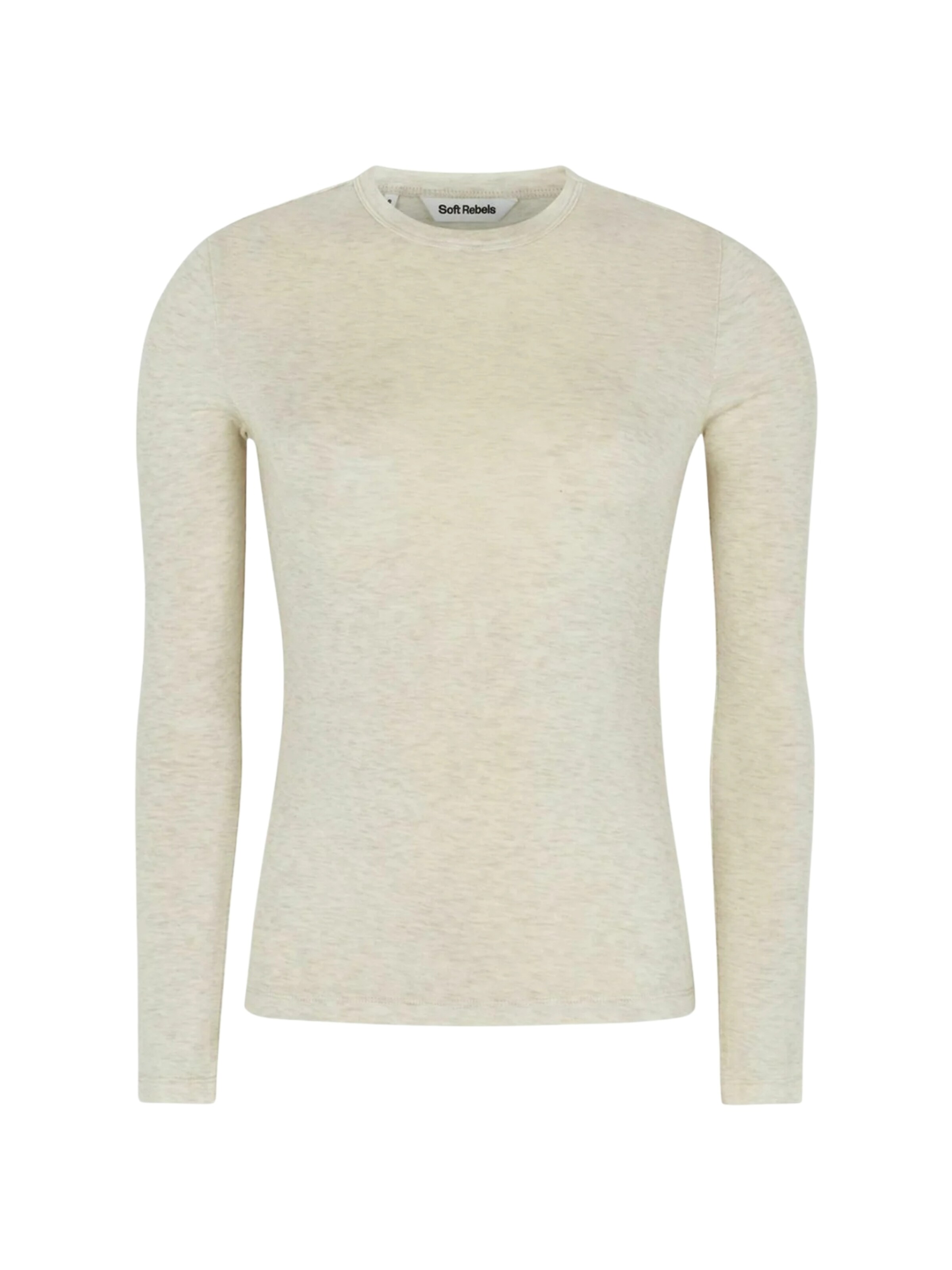 Soft Rebels Shirts 'Roman' i beige: forside